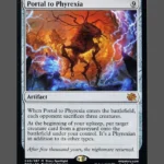 Portal to Phyrexia Holo MTG proxy card from The Brothers' War #240