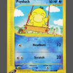 Psyduck Regular Pokemon proxy card from Aquapolis #104
