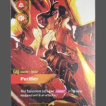 Purifier Foil Riftbound proxy card from Spiritforged #241/221
