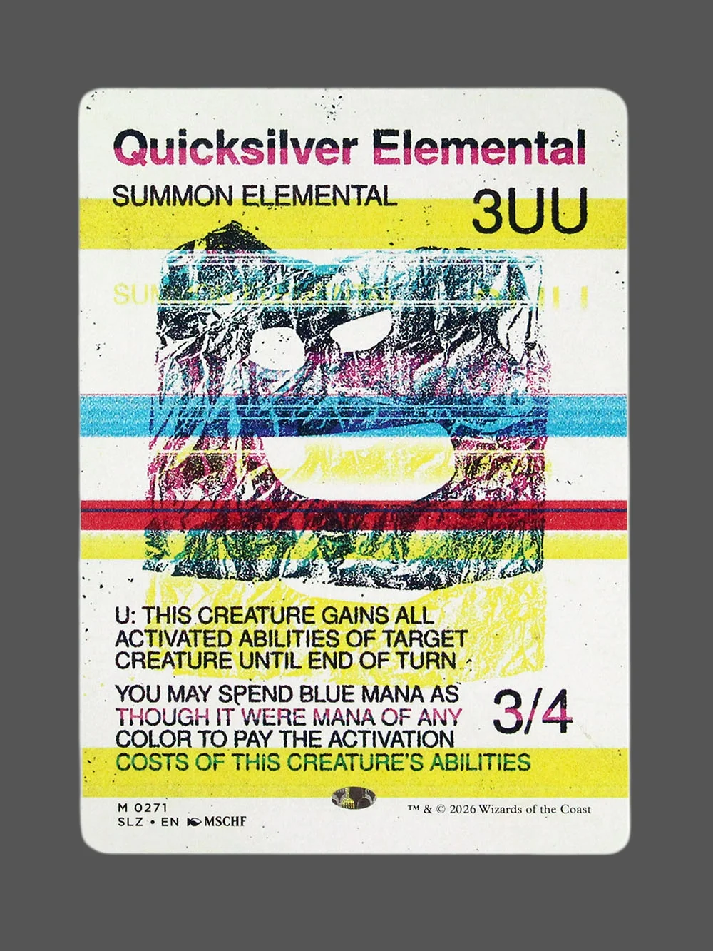 quicksilver-elemental-271.webp Quicksilver Elemental Holo MTG proxy card from The Zeta Set #271