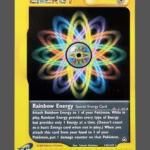 Rainbow Energy Regular Pokemon proxy card from Aquapolis #144