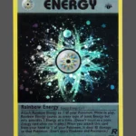 Rainbow Energy Regular Pokemon proxy card from Team Rocket #17
