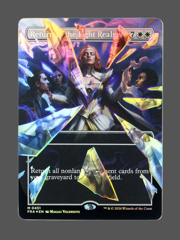 Return to the Light Realms Foil MTG proxy card from Reality Fracture #451