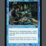 Rhystic Study Holo MTG proxy card from Prophecy #45