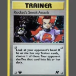 Rocket’s Sneak Attack Regular Pokemon proxy card from Team Rocket #16
