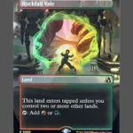 Rockfall Vale Foil MTG proxy card from Reality Fracture #400