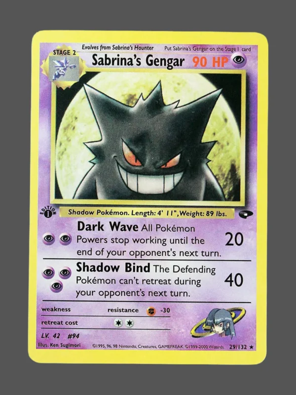 Sabrina Regular Pokemon proxy card from Gym Challenge #20