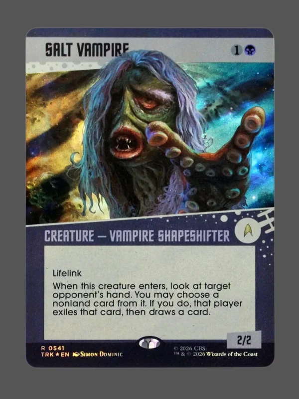 Salt Vampire Surge Foil MTG proxy card from Star Trek #541