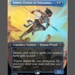 Samut, Tyrant of Naktamun Foil MTG proxy card from Reality Fracture #302