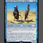 Sash and Waistcoat, Unmen Holo MTG proxy card from Mystery Booster Commander Edition #11