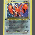 Scizor Regular Pokemon proxy card from Neo Discovery #10