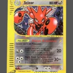Scizor Foil Pokemon proxy card from Aquapolis #H21