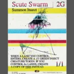 Scute Swarm Holo MTG proxy card from The Zeta Set #326