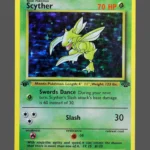 Scyther Regular Pokemon proxy card from Jungle #10