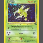 Scyther Regular Pokemon proxy card from Base Set 2 #17