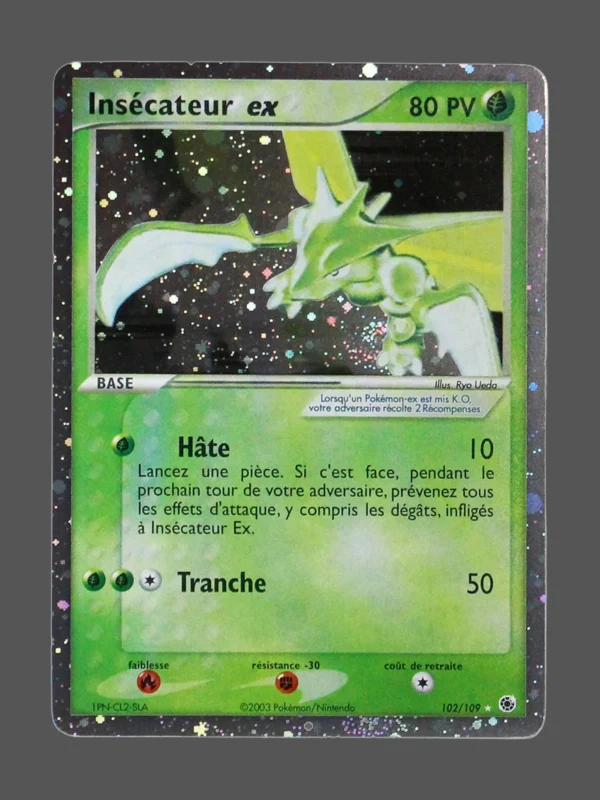 Scyther ex Galaxy Foil Pokemon proxy card from Foil Galaxy FR #102