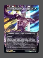 Sephiroth, Fabled SOLDIER/Sephiroth, One-Winged Angel Surge Foil MTG proxy card from Final Fantasy #527