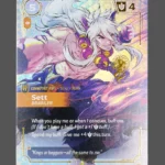 Sett - Brawler Signature Foil Riftbound proxy card from Spiritforged #232*/221