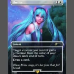 Shelter Holo MTG proxy card from Secret Lair Drop #1587