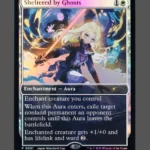 Sheltered by Ghosts Foil MTG proxy card from Japan Standard Cup #2026-1