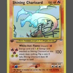 Shining Charizard Regular Pokemon proxy card from Neo Destiny #107