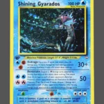 Shining Gyarados Regular Pokemon proxy card from Neo Revelation #65