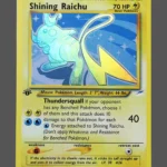 Shining Raichu Regular Pokemon proxy card from Neo Destiny #111