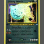 Shining Steelix Regular Pokemon proxy card from Neo Destiny #112