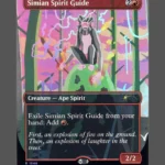 Simian Spirit Guide Foil MTG proxy card from Secret Lair Drop #1548