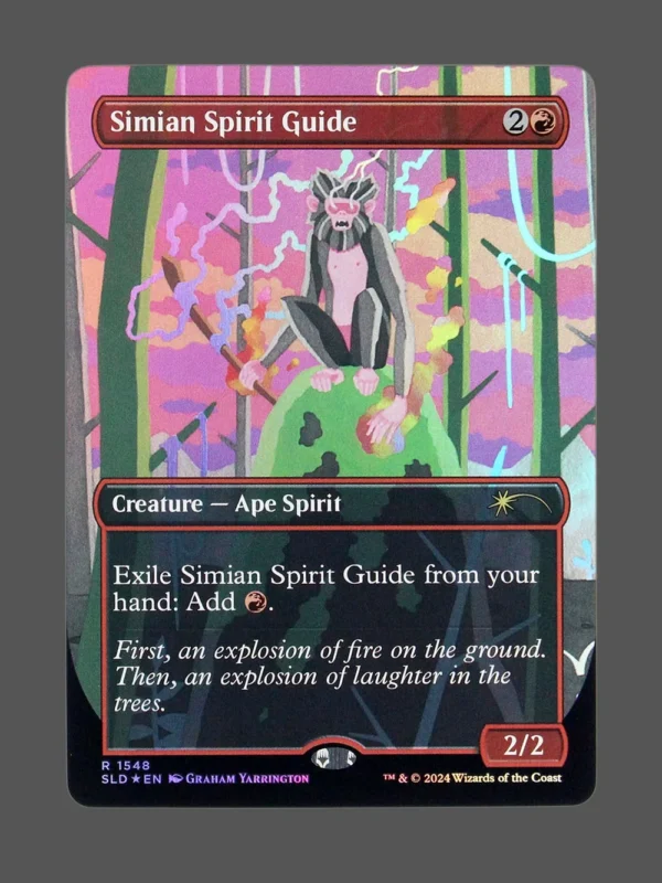 Simian Spirit Guide Foil MTG proxy card from Secret Lair Drop #1548