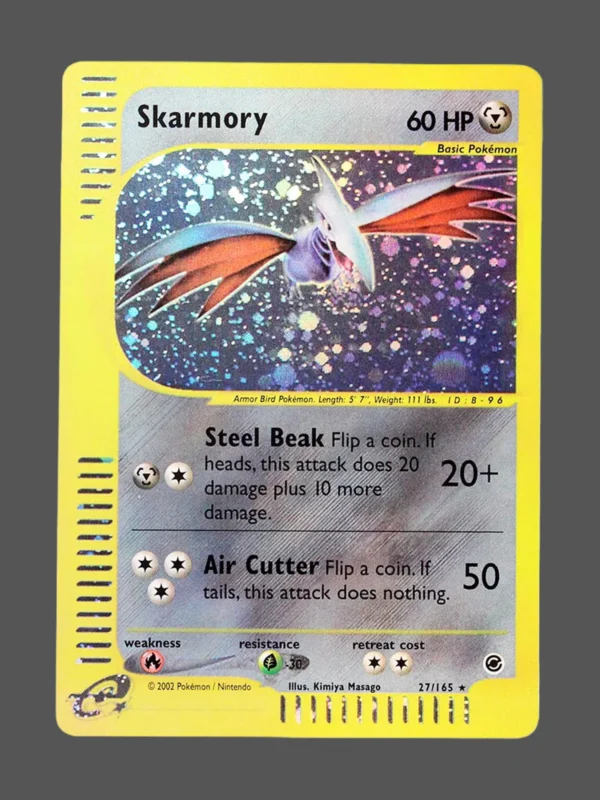 Skarmory Regular Pokemon proxy card from Expedition #27