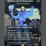 Skeletor, Lord of Destruction Holo MTG proxy card from Secret Lair Drop #2773
