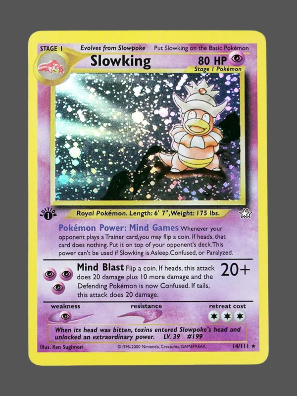 Slowking Regular Pokemon proxy card from Neo Genesis #14