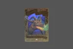 Smaug the Magnificent Foil MTG proxy card from The Hobbit #249