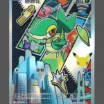 Snivy Regular Pokemon proxy card from 30th Anniversary Promo #013