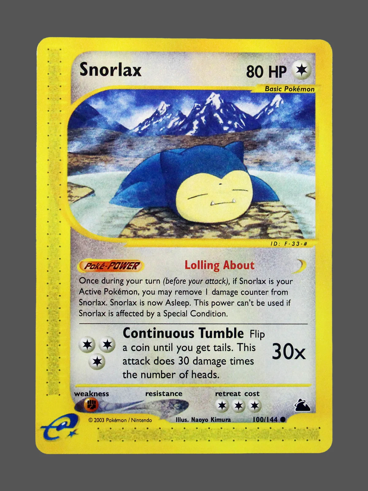 snorlax-100-sk-en.webp Snorlax Regular Pokemon proxy card from Skyridge #100