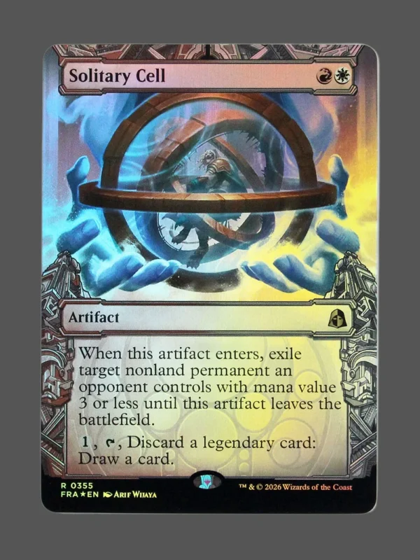 Solitary Cell Foil MTG proxy card from Reality Fracture #355