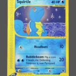 Squirtle Regular Pokemon proxy card from Expedition #132