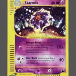 Starmie Regular Pokemon proxy card from Skyridge #H28