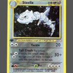 Steelix Regular Pokemon proxy card from Neo Genesis #15