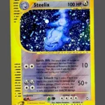 Steelix Regular Pokemon proxy card from Aquapolis #H23