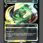 Super Combo Surge Foil MTG proxy card from Teenage Mutant Ninja Turtles Eternal #95