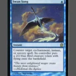 Swan Song Holo MTG proxy card from Theros #65