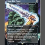 Sword of Power Holo MTG proxy card from Secret Lair Drop #2793