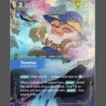 Teemo - Strategist Foil Riftbound proxy card from Spiritforged #230/221
