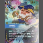 Teemo - Strategist Signature Foil Riftbound proxy card from Spiritforged #230*/221