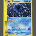 Tentacruel Foil Pokemon proxy card from Aquapolis #H26