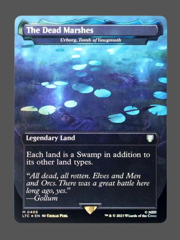 The Dead Marshes Surge Foil MTG proxy card from Tales of Middle-earth Commander #405