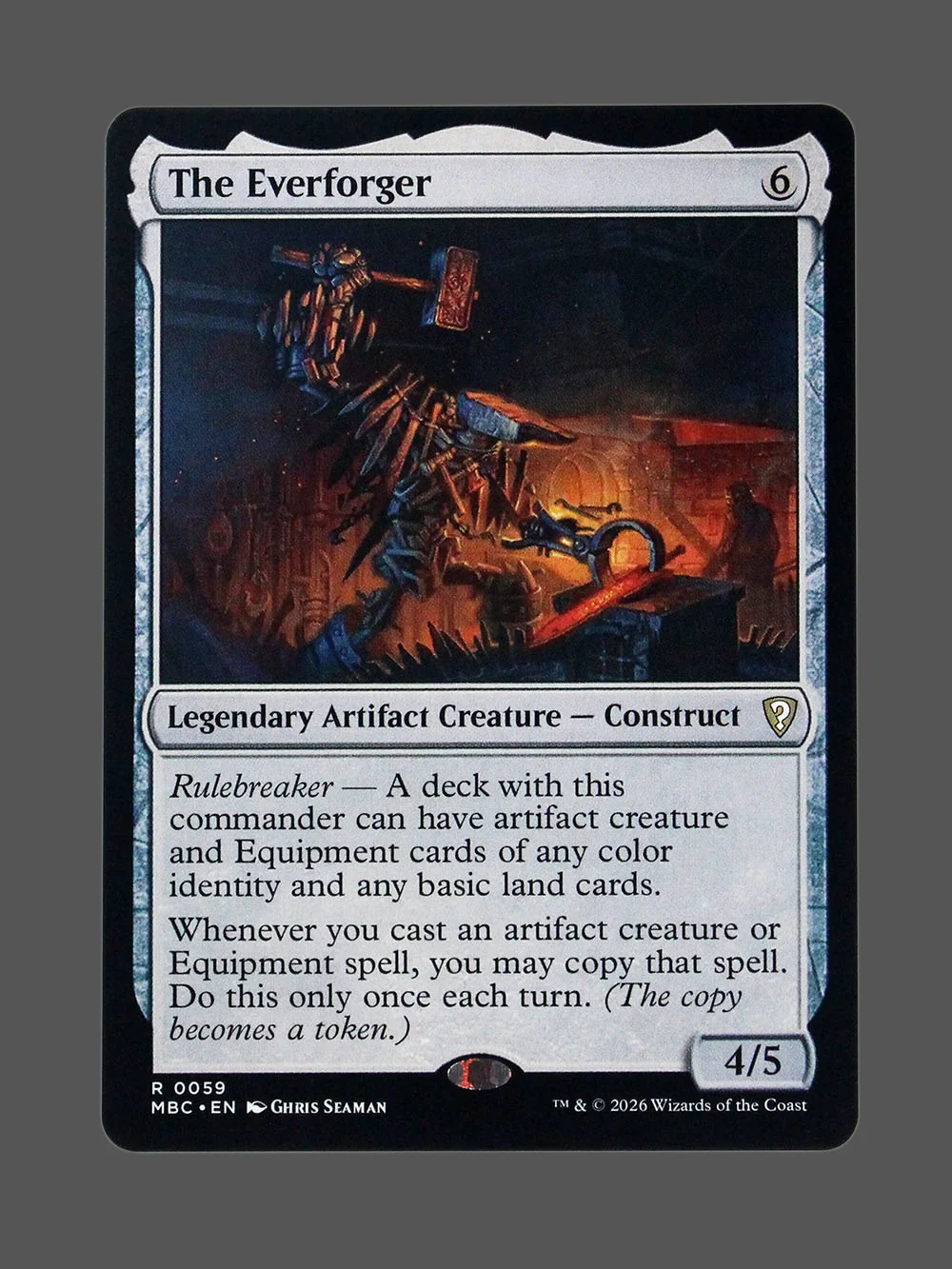 the-everforger-059-foil.webp The Everforger Foil MTG proxy card from Mystery Booster Commander Edition #59