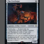 The Everforger Holo MTG proxy card from Mystery Booster Commander Edition #59